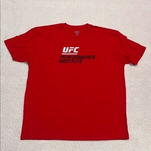 UFC Red Performance Institute Short Sleeve Tee NWOT